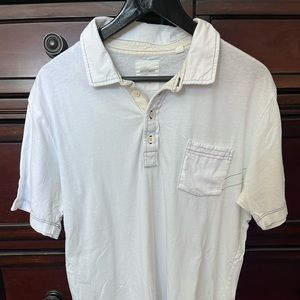 Billy Reid Polo in Cream